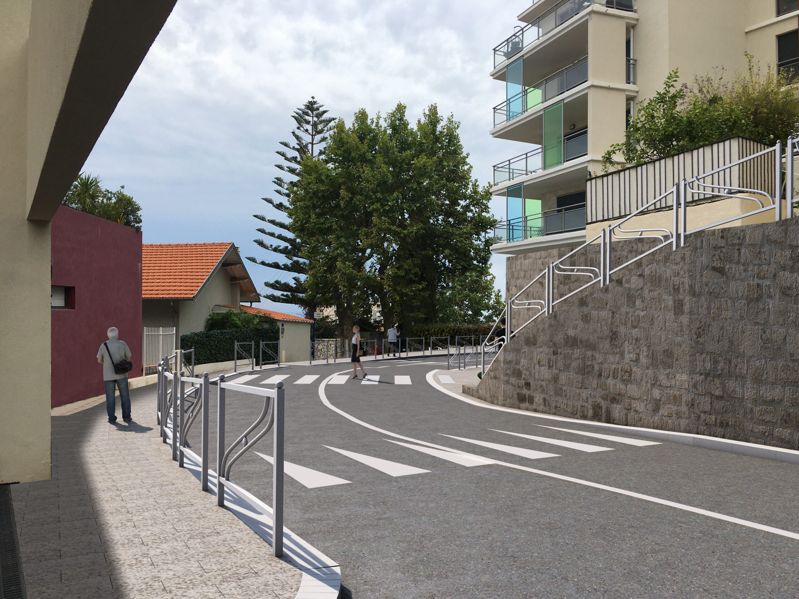Alvetec 2022 Beausoleil Guynemer Escalier Vue Haute 01